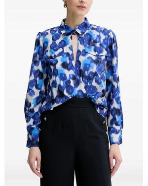 Morgan Floral Shirt - Blue