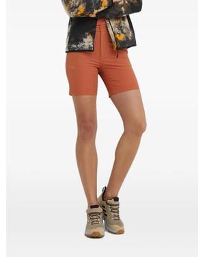 Viking Sequoia Logo-Print Zip-Pocket Shorts - White