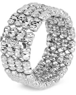 Desmo Infinity Ring Mit Perlen - Weiß