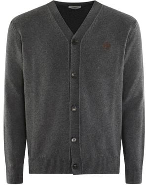 Jacob Cohen Cardigan Mit V-Ausschnitt - Grau