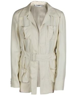 Prada Costume À Poches Plaquées - Blanc