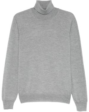 D4.0 Virgin Wool Sweater - Gray