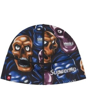 Supreme X Marmot Base Layer Beanie - Blue