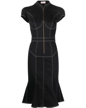 Murmur Abito Denim Underline - Nero