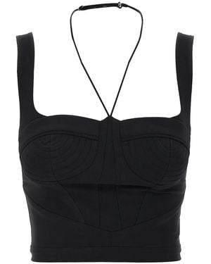 Nensi Dojaka Shaped Top - Black