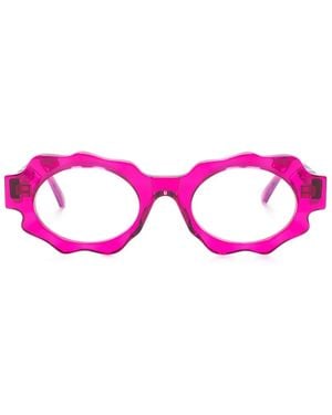 Kuboraum Maske G7 Brille - Pink
