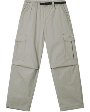 Chocoolate Pantalon Cargo À Taille Ceinturée - Gris