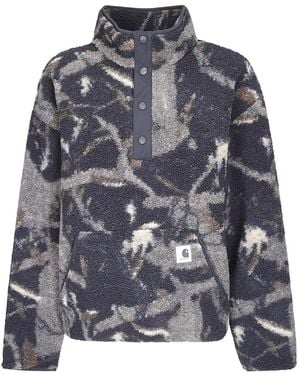 Carhartt Elliot Camouflage-Print Jacket - Gray