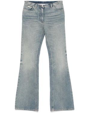 Courreges Pantalones bootcut años 70 - Azul