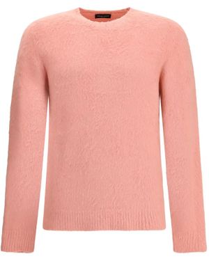 Roberto Collina Plush-effect Sweater - ピンク