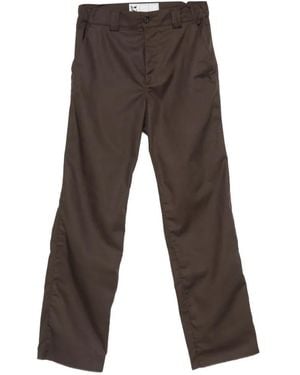 GR10K 10000 Replicated Straight-Leg Pants - Grey