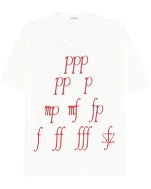 Bode Composer T-Shirt - White