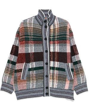 Missoni Geruit Vest - Grijs