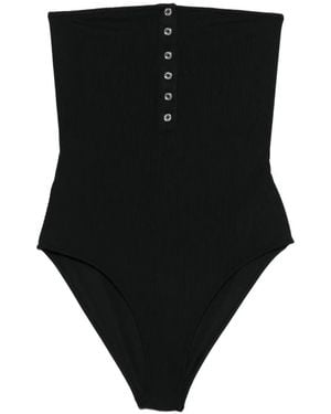 TOTEME Strapless Badpak - Zwart