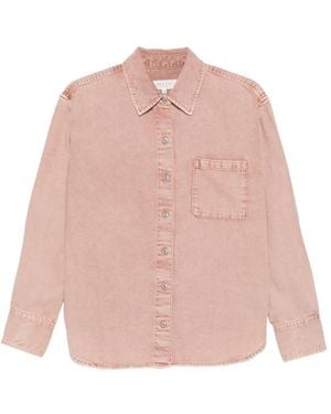 Rag & Bone Jeanshemd Mit Brusttasche - Pink