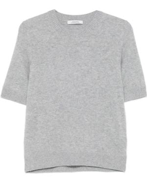 Dorothee Schumacher Short-Sleeve Jumper - Grey