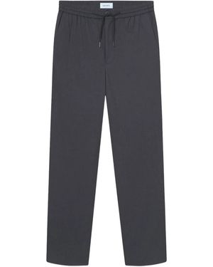 Les Deux Como Tapered Drawstring Trousers - Blue