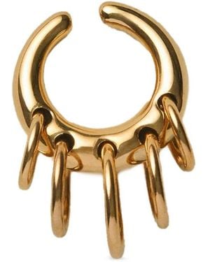 Panconesi Ear Cuff Pierced Circle - Metallizzato