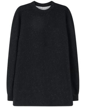 Rick Owens Oversized-Pullover - Schwarz