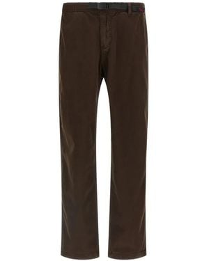 Gramicci Elasticated-Waist Trousers - Grey