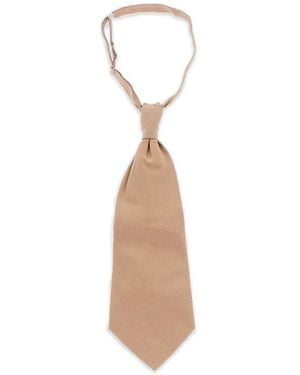 Corneliani Silk Ascot Tie - White