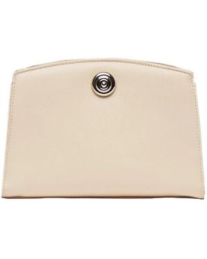 Liffner Pushlock Clutch Bag - Natural