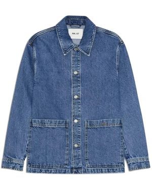 NN07 Blaze Denim Jacket - Blue