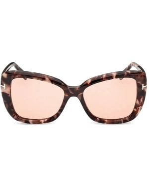 Tom Ford Gafas De Sol Con Montura Cat Eye - Rosa