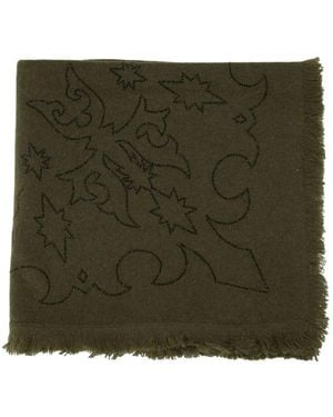 Zadig & Voltaire Stevie Strass Western Scarf - Green