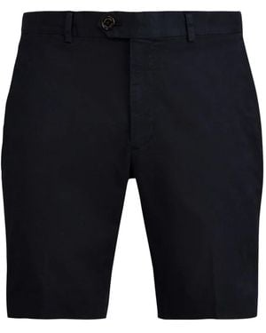 Ralph Lauren Slim-Cut Chino Shorts - Blue
