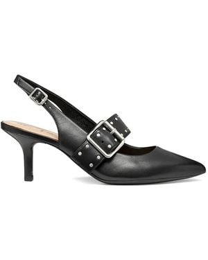 Geox Kleopy Studded Buckle Pumps - Black