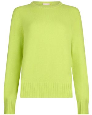 Liu Jo Crew-Neck Logo Jumper - Green