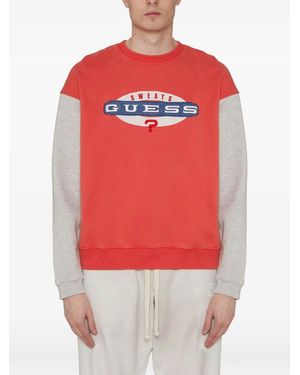 Guess Logo Sweatshirt - Red