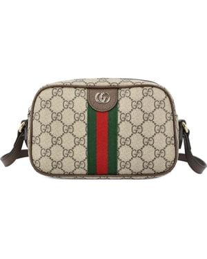 Gucci Kleine Ophidia Umhängetasche - Mettallic