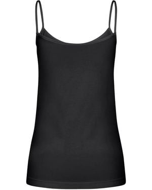 Wolford Spaghetti-Strap Jersey Top - Black