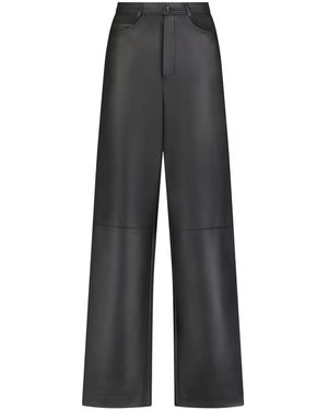 MARCELLA Pantalones Julien Con Costuras - Gris
