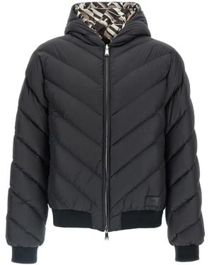 Fendi Gewatteerd Jack - Zwart