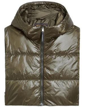 Woolrich Packable Quilted Vest - Green