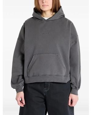 Carhartt W' Hooded Benton Sweat - Grey