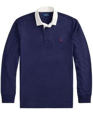 Polo Ralph Lauren Long-Sleeve Polo Shirt - Blue