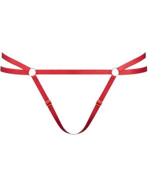 Scandale Parure Signature Thong - Red