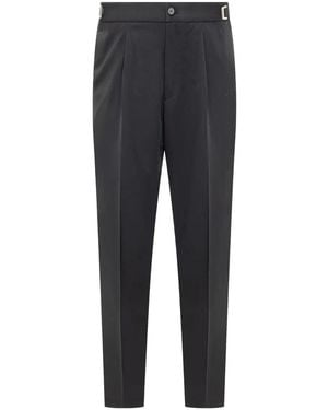 Cellar Door Belted Trousers - Grey
