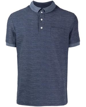 Private Stock Poloshirt Met Print - Blauw