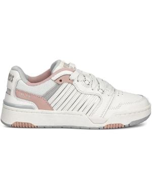 K-swiss Si-18 Rival Striped Panel Sneakers - White
