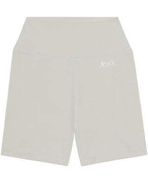 Sporty & Rich Action Biker ショートパンツ - ホワイト
