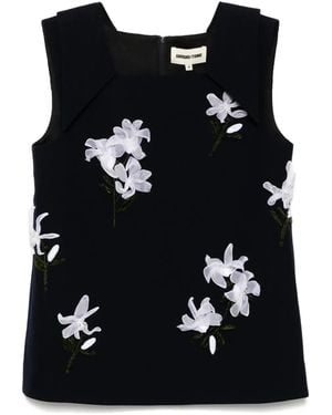 ShuShu/Tong Top Con Decorazione - Nero