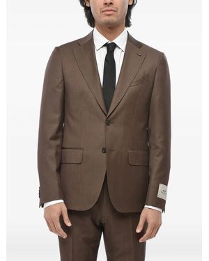 Corneliani Cc Collection Single-Breasted Suit - Brown