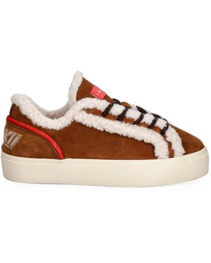 Inuikii Lila Suede Sneakers - Brown