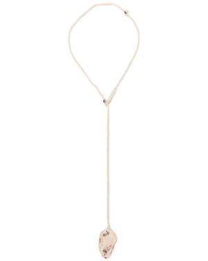 Our Legacy Collana Crochet Catch - Bianco