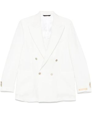 Briglia 1949 Double-Breasted Blazer - White
